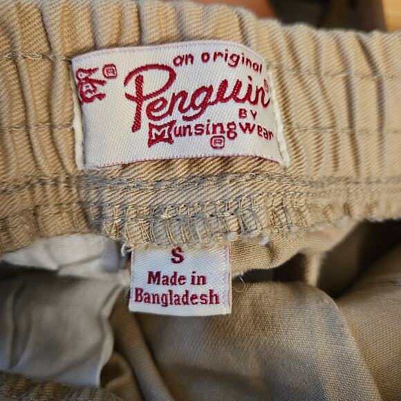 NWT Original Penguin Khaki Pull On Pants Size 8 - Picture 3 of 6